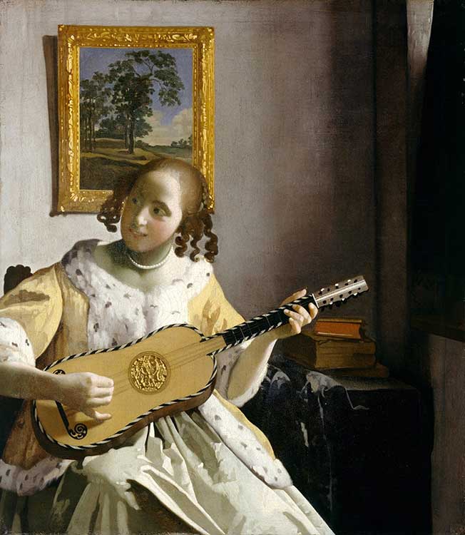 Vermeer Guitar Player
