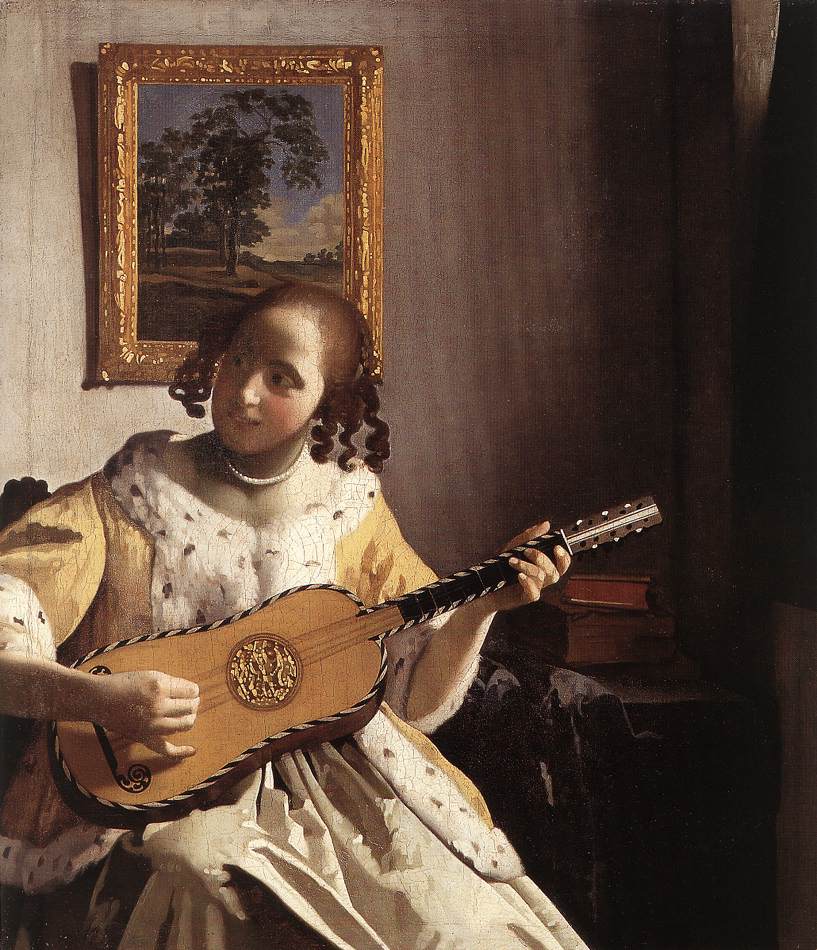 The Guitar Player - Vermeer